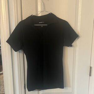 Sport-Tek Women's Black Short Sleeve Polo